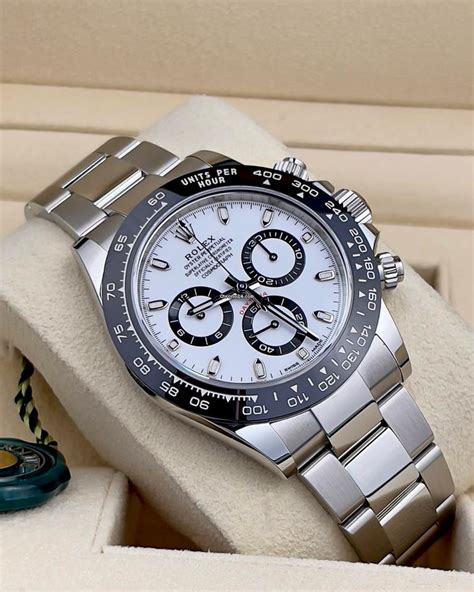 rolex daytona panda stainless|Rolex daytona panda for sale.